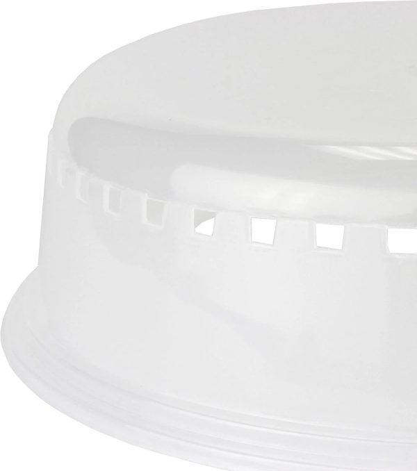 Chef Craft Classic Microwave Cover, 10 inches in diameter, Clear