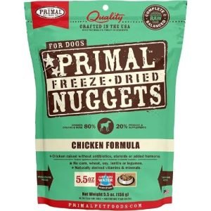 Dried Dog Food Nuggets Chicken
