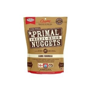 Dried Dog Food Nuggets Lamb